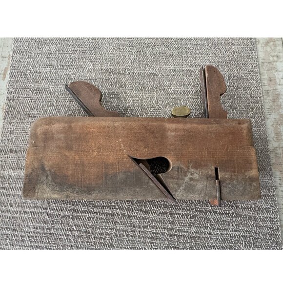 Antique Woodworking Carpentry Tools - Vintage Wooden Molding Planes 18th Century - Picture 5 of 15
